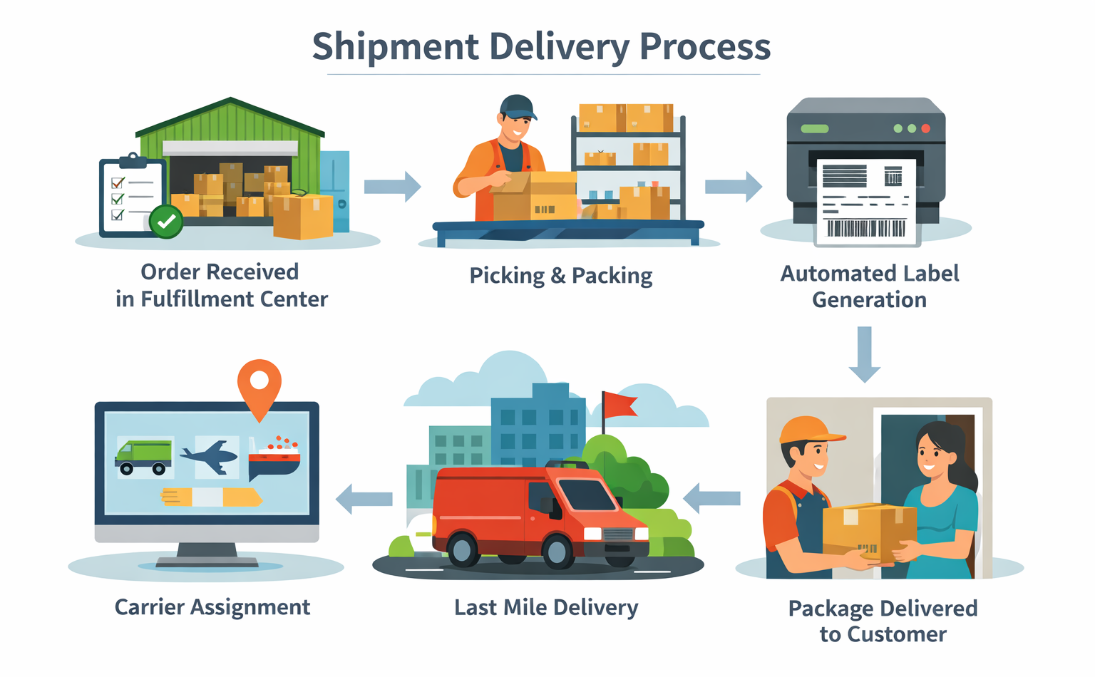 Shipment Delivery Process | Agile