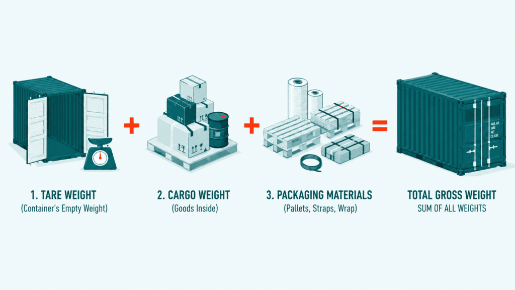 Tare vs Net vs Gross Weight